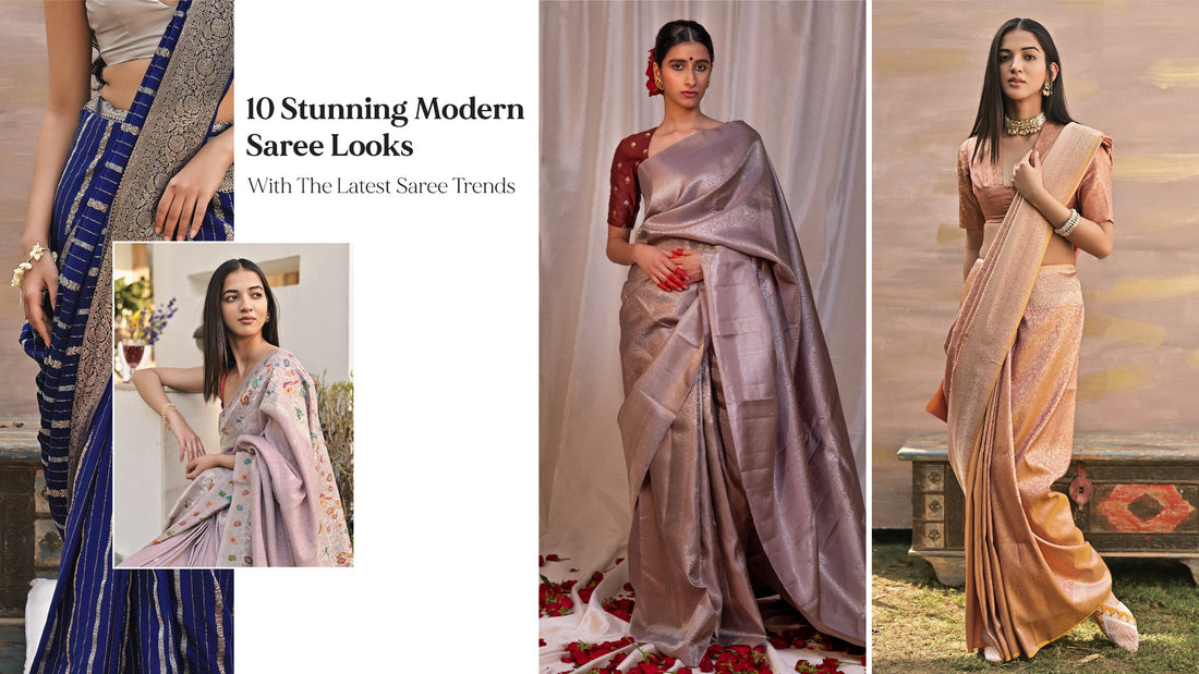 10 Trending Sarees For A Modern Saree Look