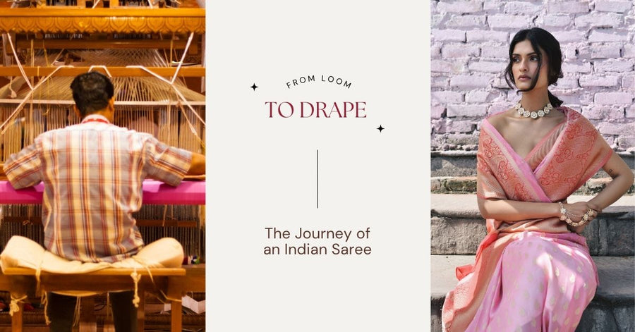From Loom to Drape: The Journey of an Indian Sar