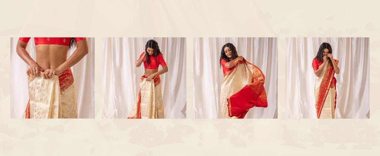 Saree draping tips  Silk saree blouse designs, Pattu saree blouse