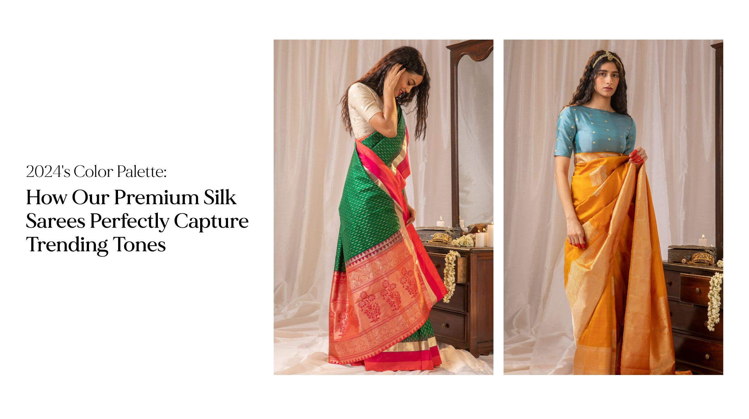 Timeless Beauty: 6 Modern Ways to Drape a Silk Saree for