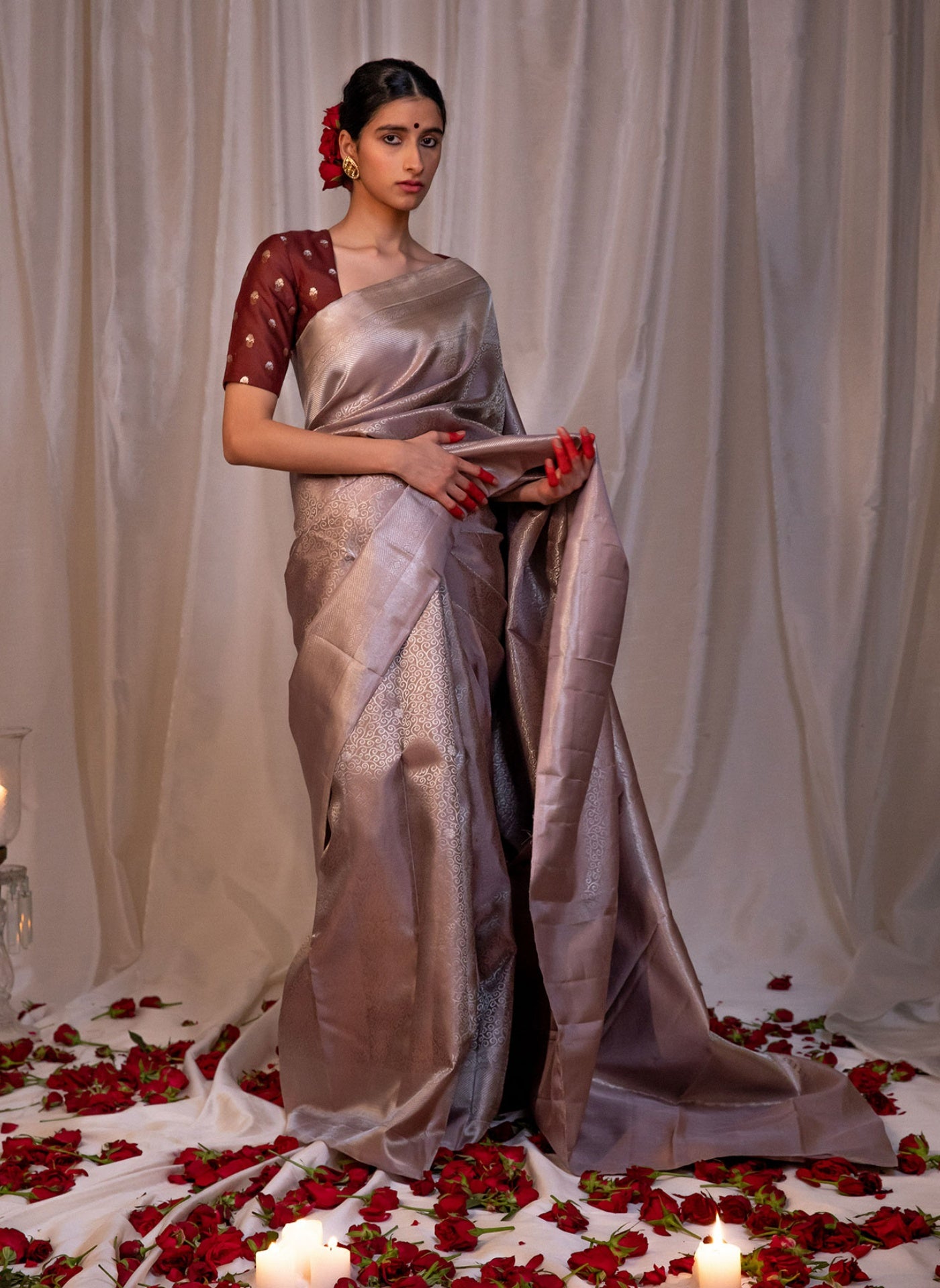 Kanchipuram Silk Saree - Itr