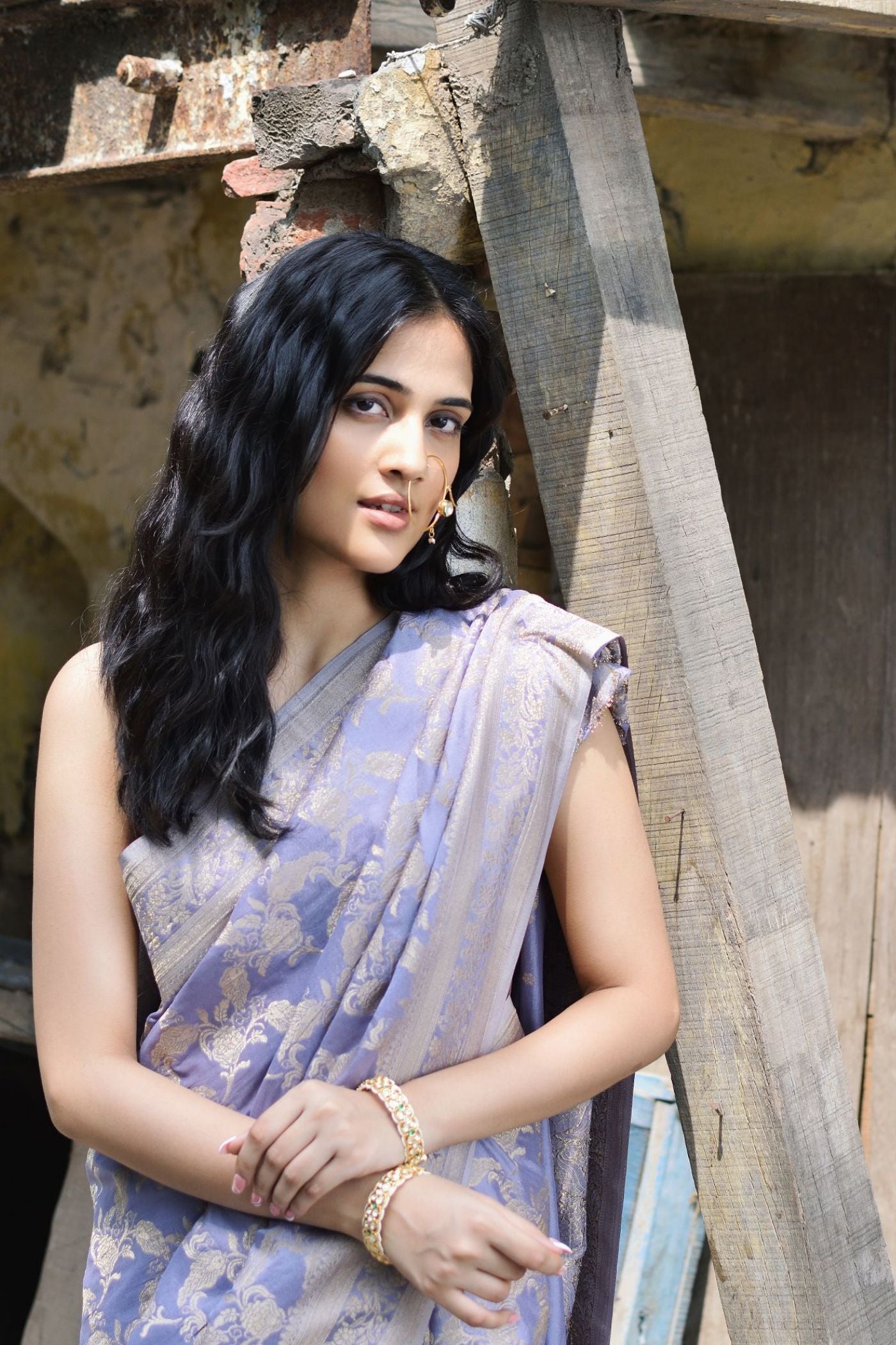 Georgette Brocade - Pranaya