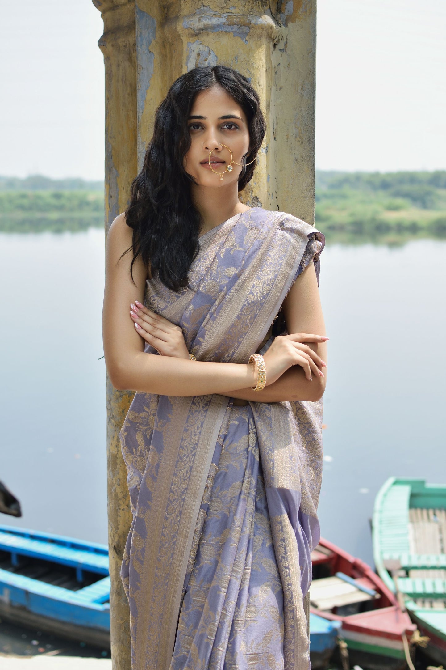Georgette Brocade - Pranaya