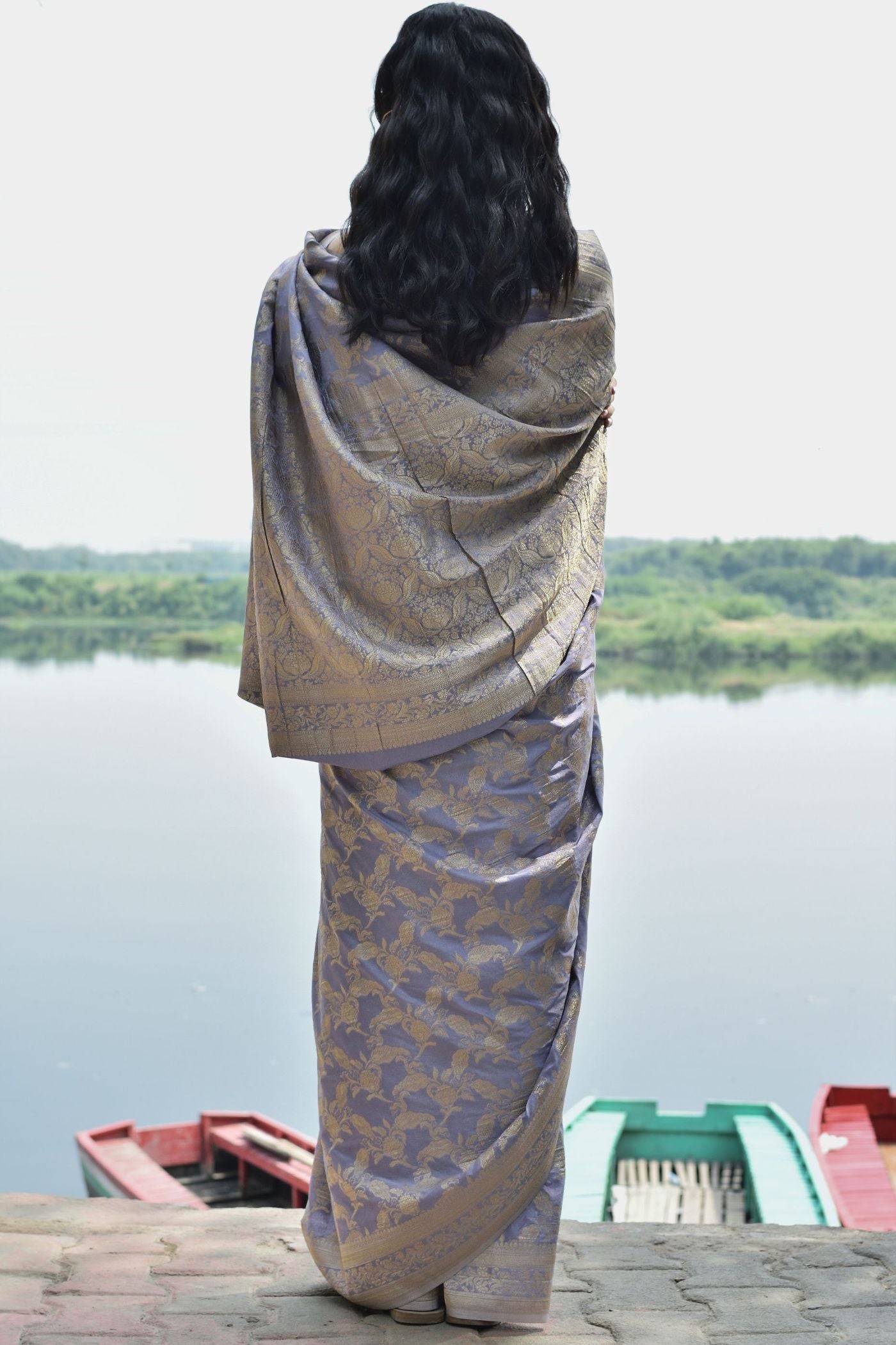 Georgette Brocade - Pranaya