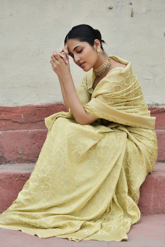 Georgette Brocade - Madhura