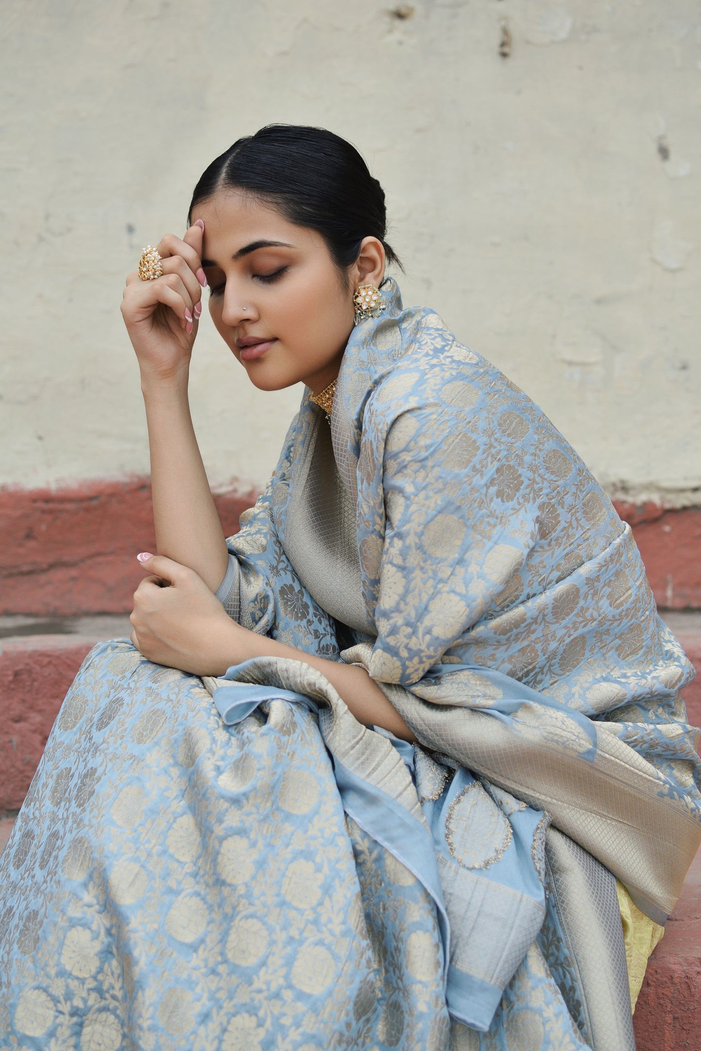 Georgette Brocade - Madhura