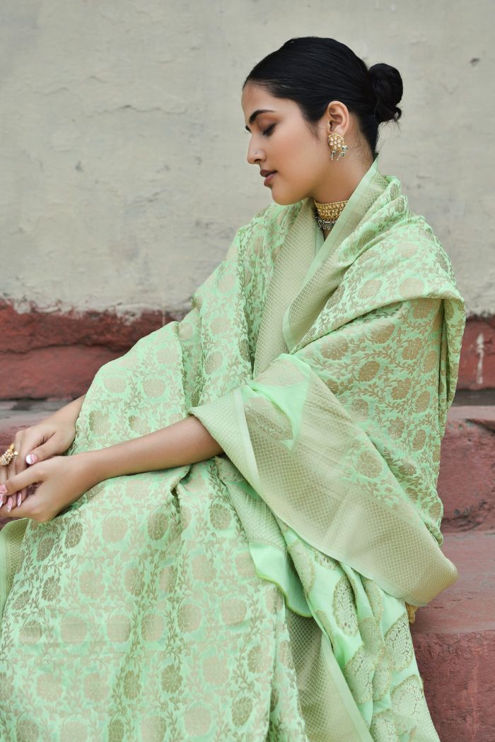 Georgette Brocade - Madhura