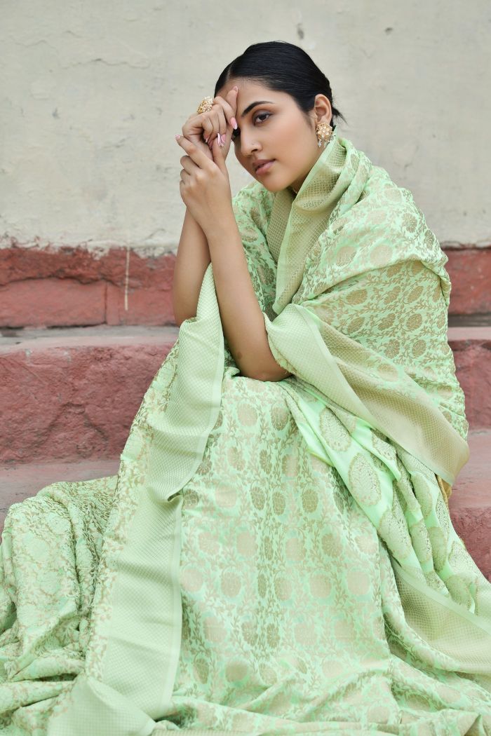 Georgette Brocade - Madhura