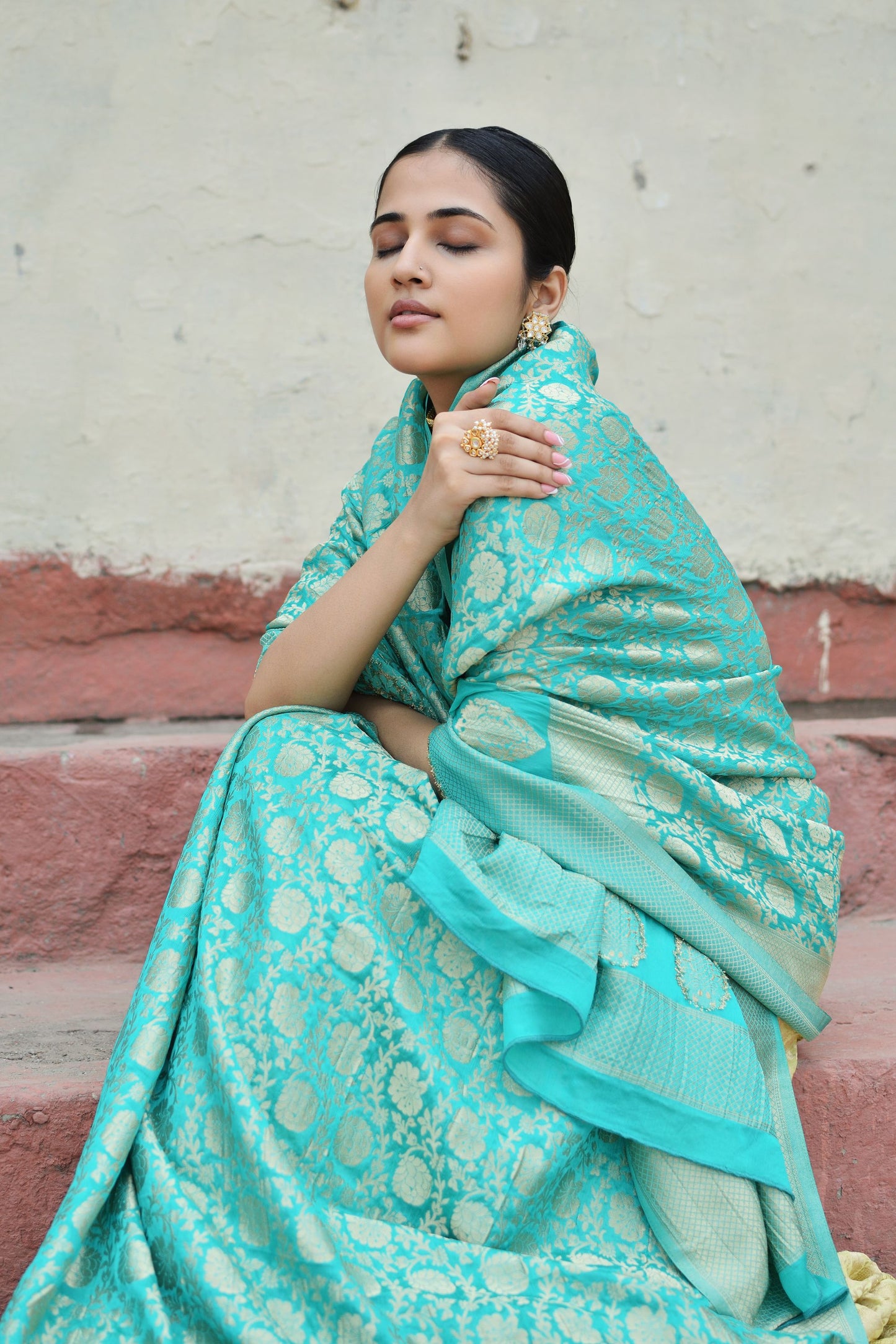 Georgette Brocade - Madhura