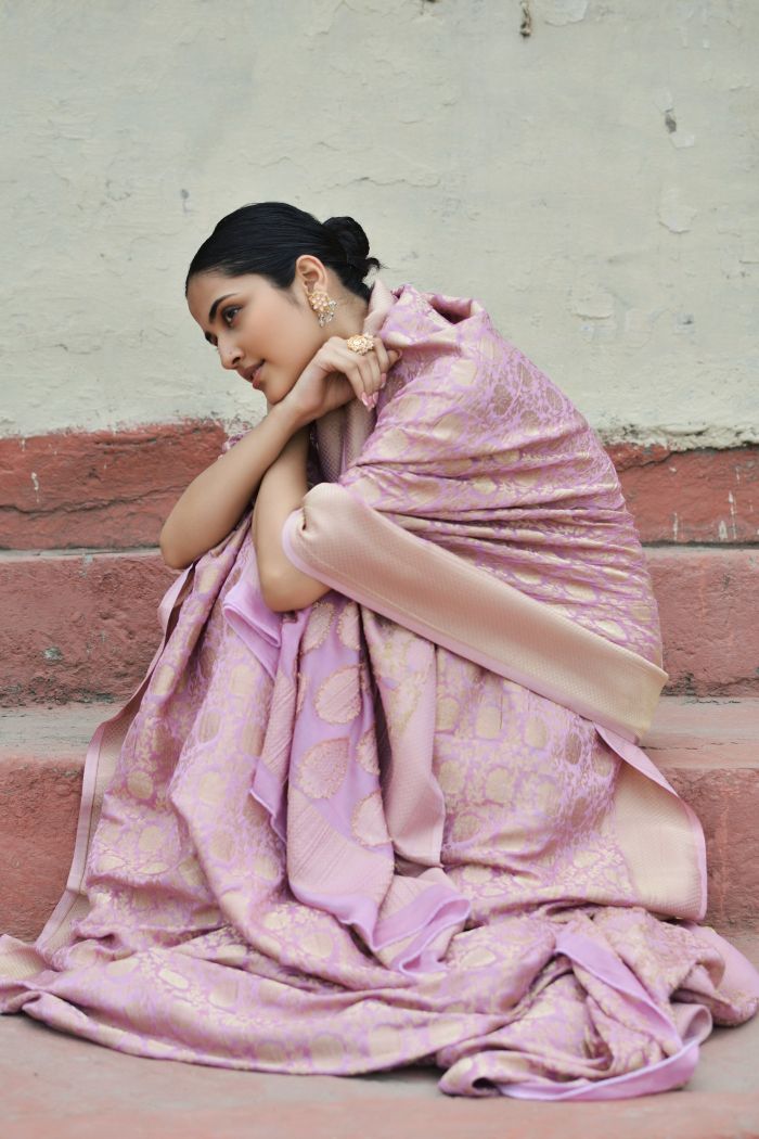 Georgette Brocade - Madhura