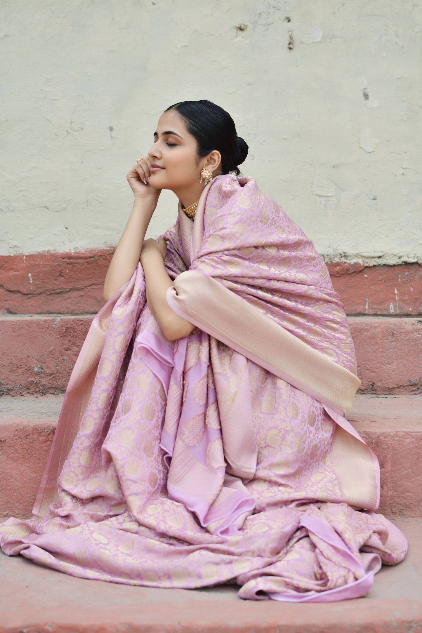 Georgette Brocade - Madhura