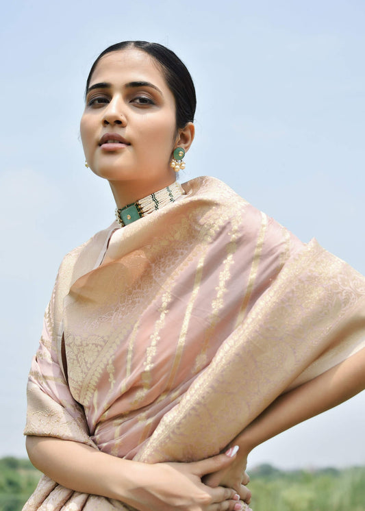 Georgette Brocade - Rasika