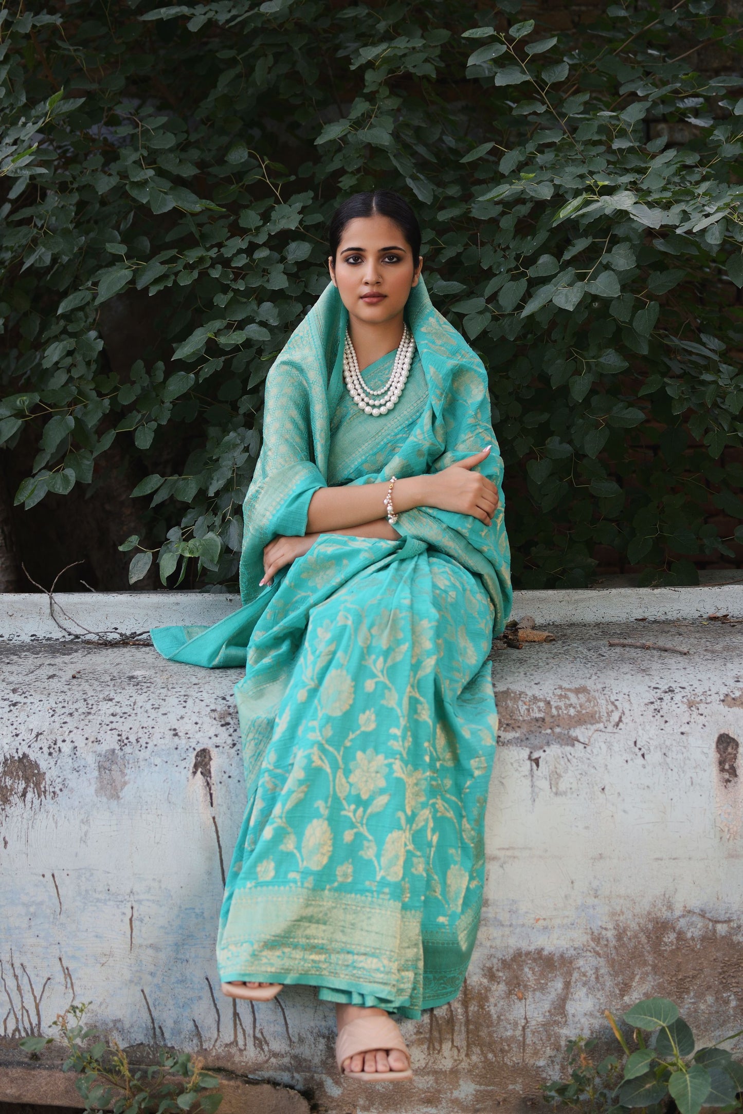 Georgette Brocade - Rooprekha
