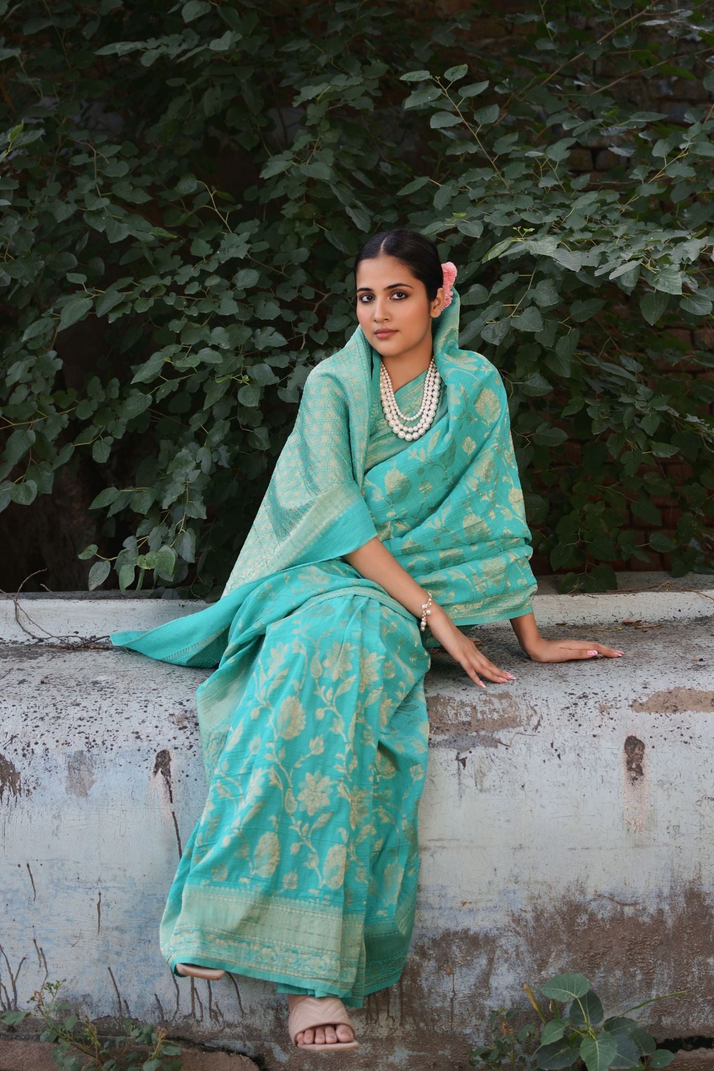 Georgette Brocade - Rooprekha