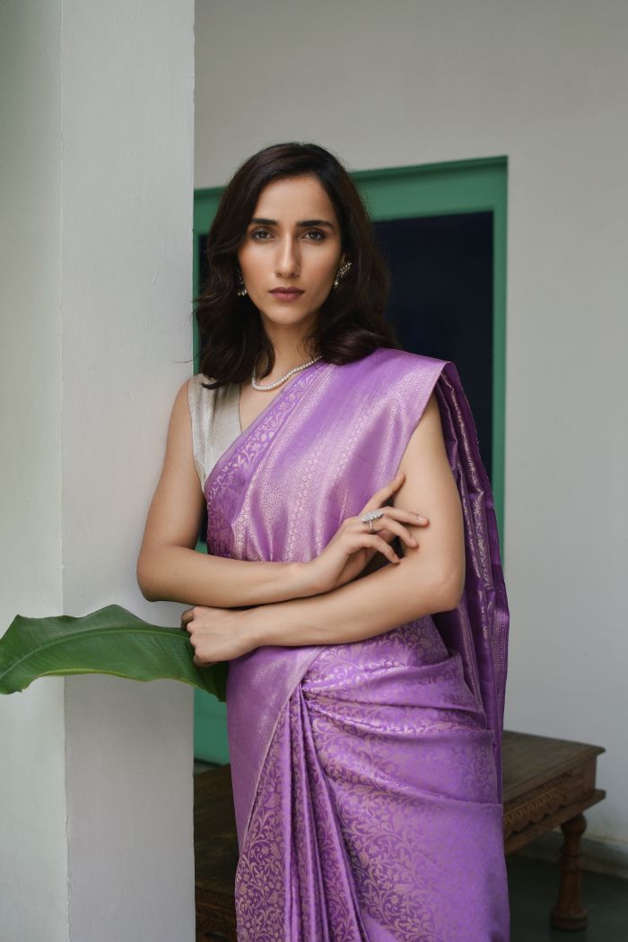 Silk Tissue Saree - Shalya