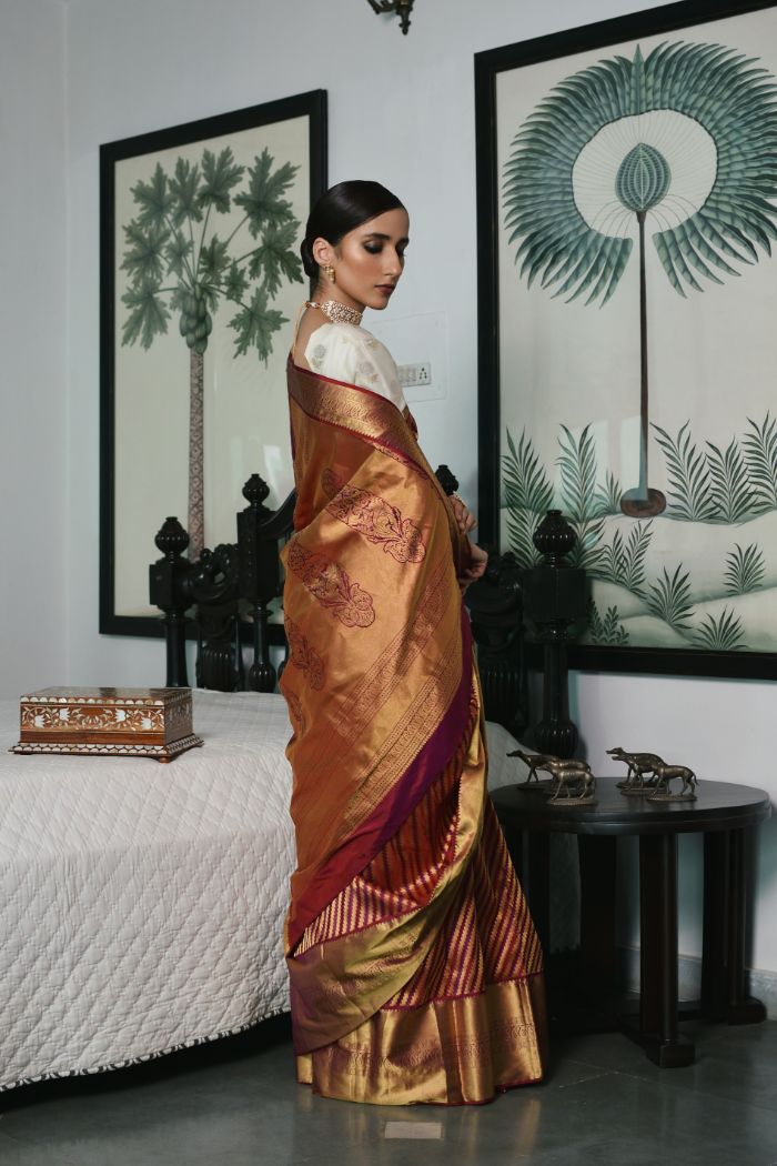 Silk Tissue Saree - Nayika