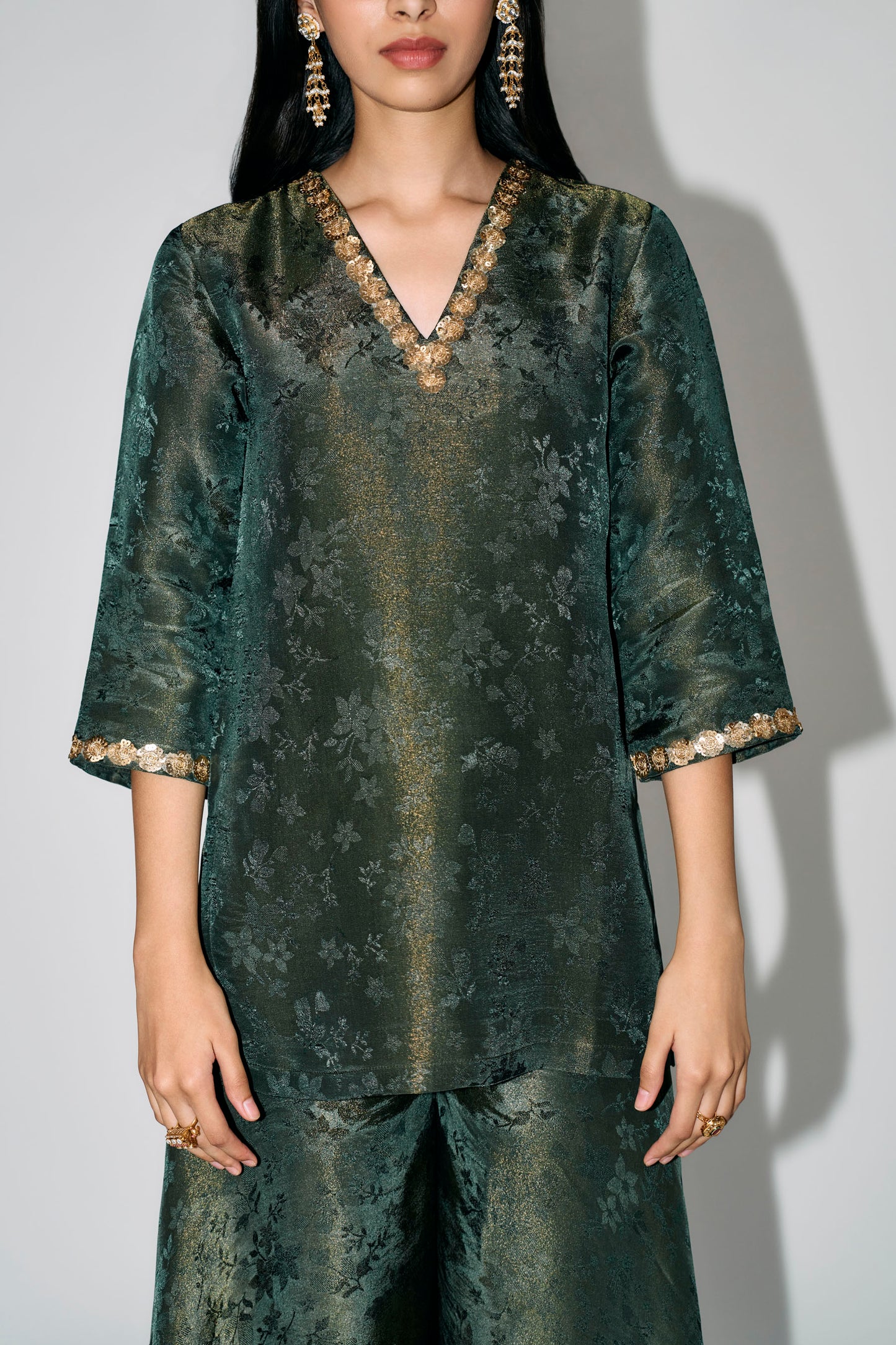 Dark Green Co-ord Set