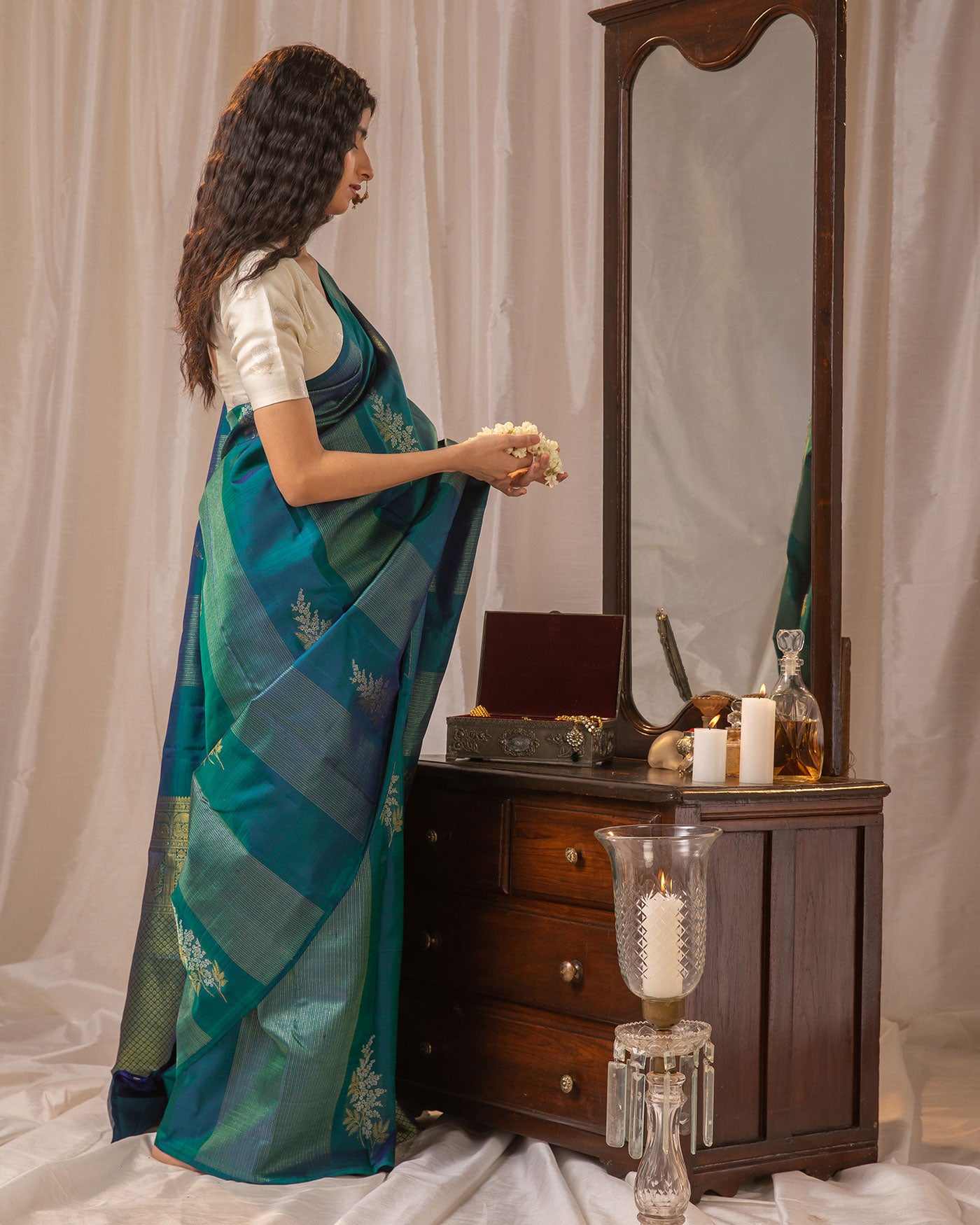 Kanchipuram Silk Saree - Mala