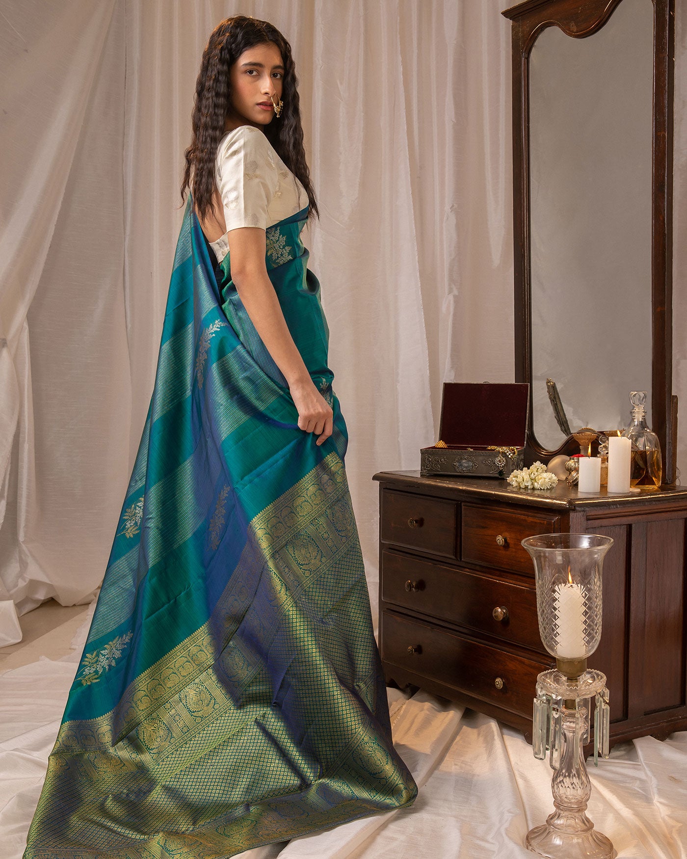 Kanchipuram Silk Saree - Mala