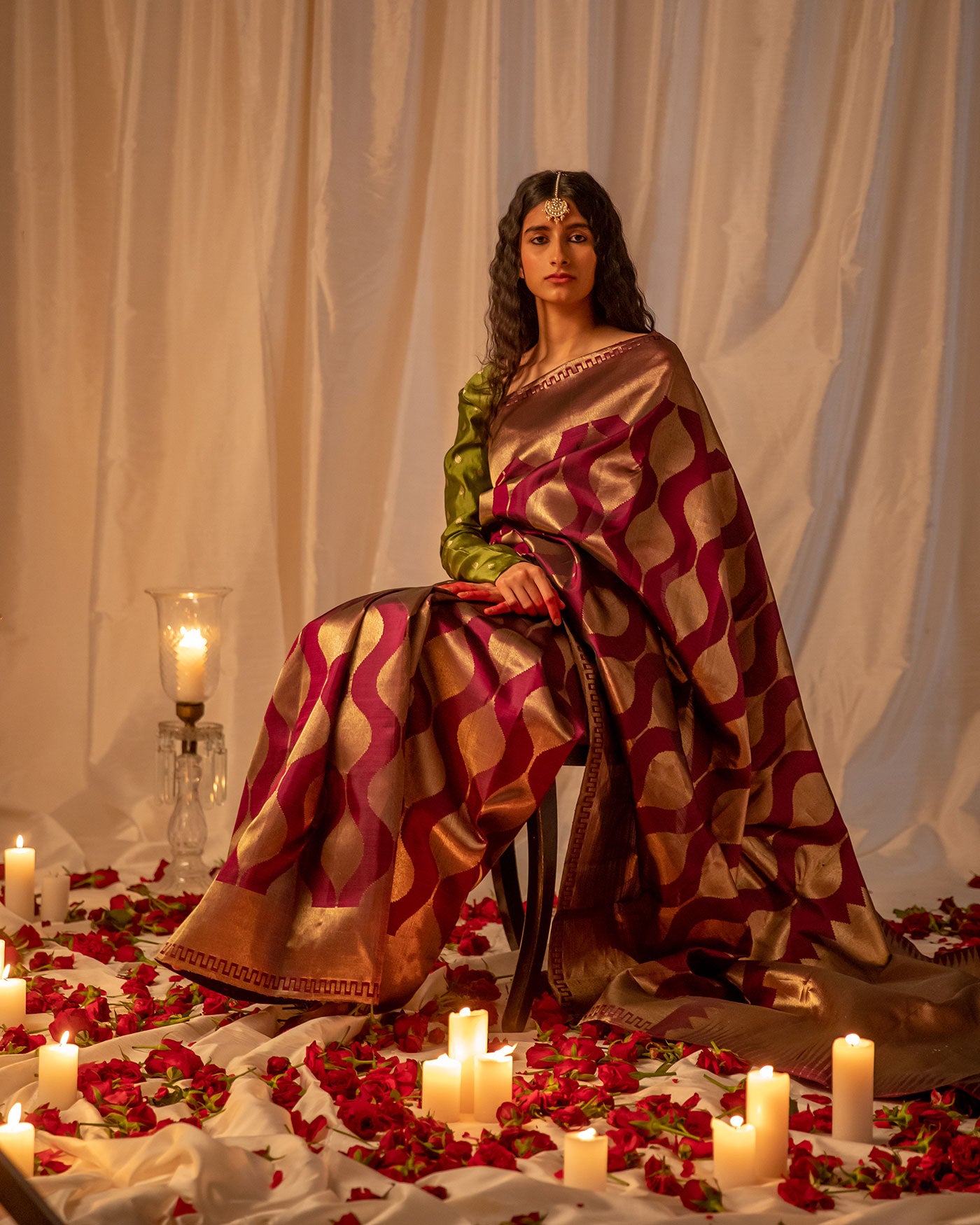 Kanchipuram Silk Saree - Kajal