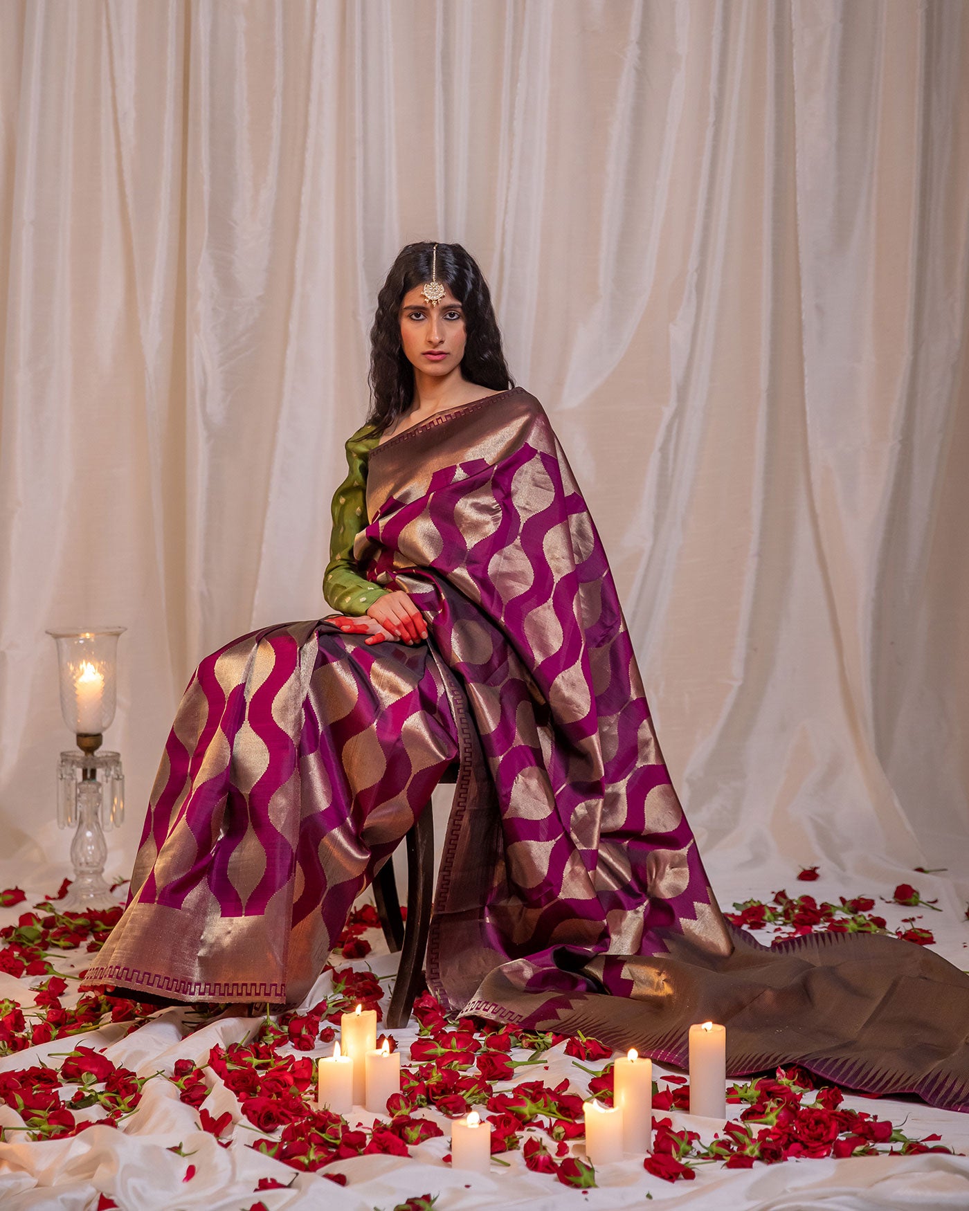 Kanchipuram Silk Saree - Kajal