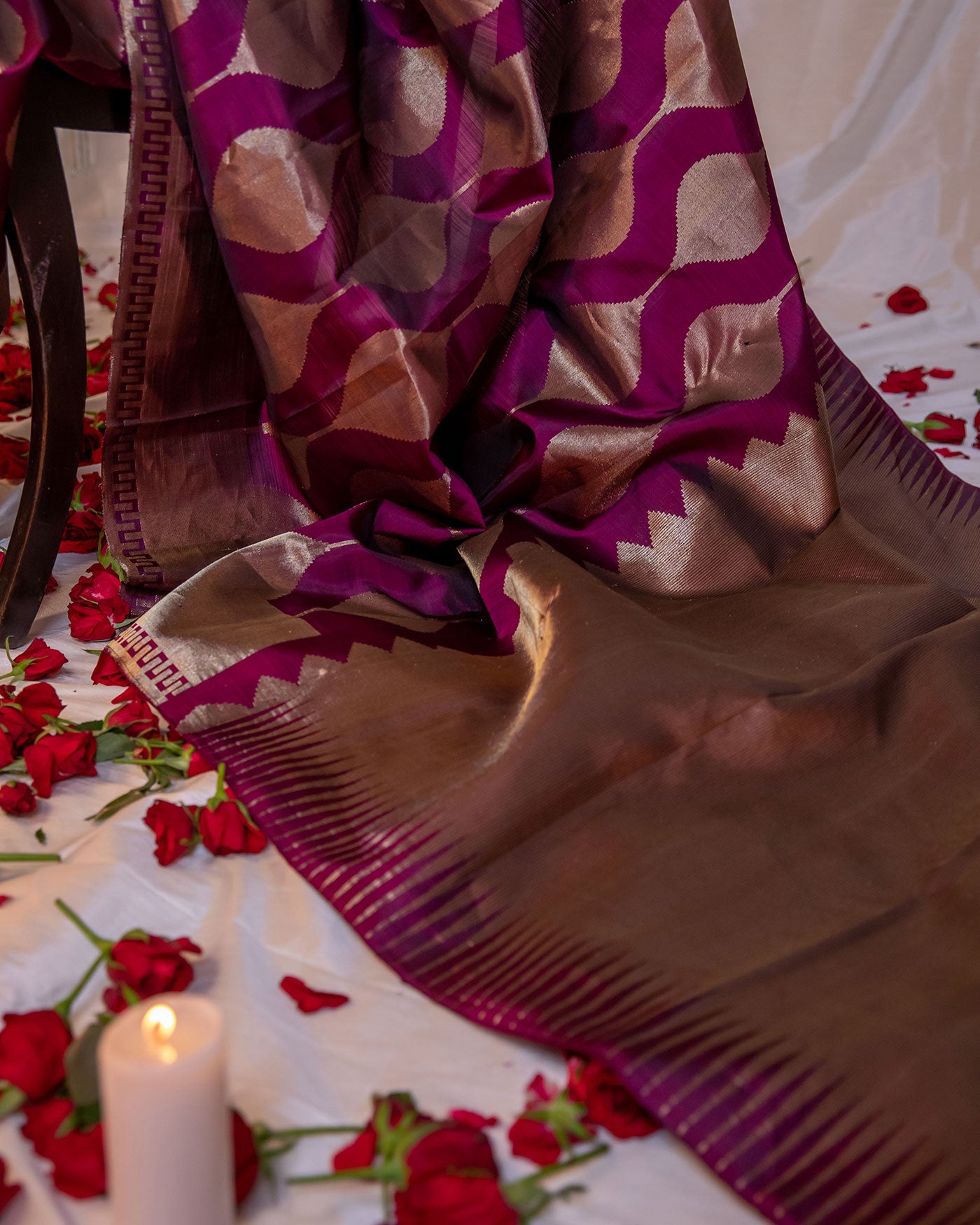 Kanchipuram Silk Saree - Kajal