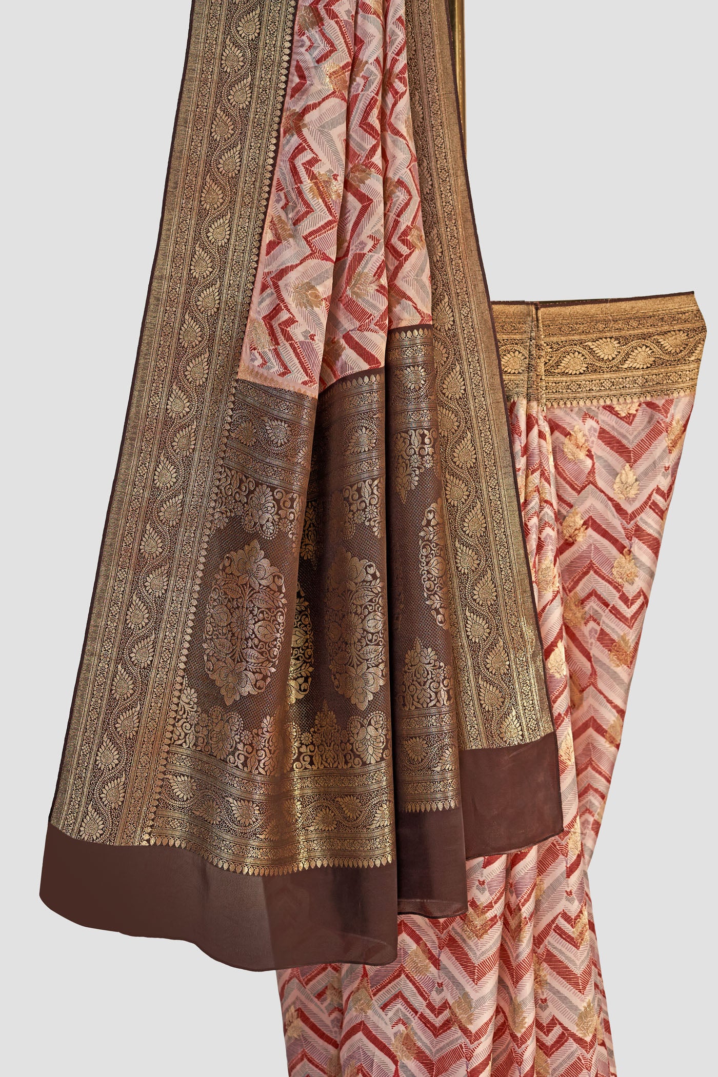 Satin Multicolor Digitial Printed Saree