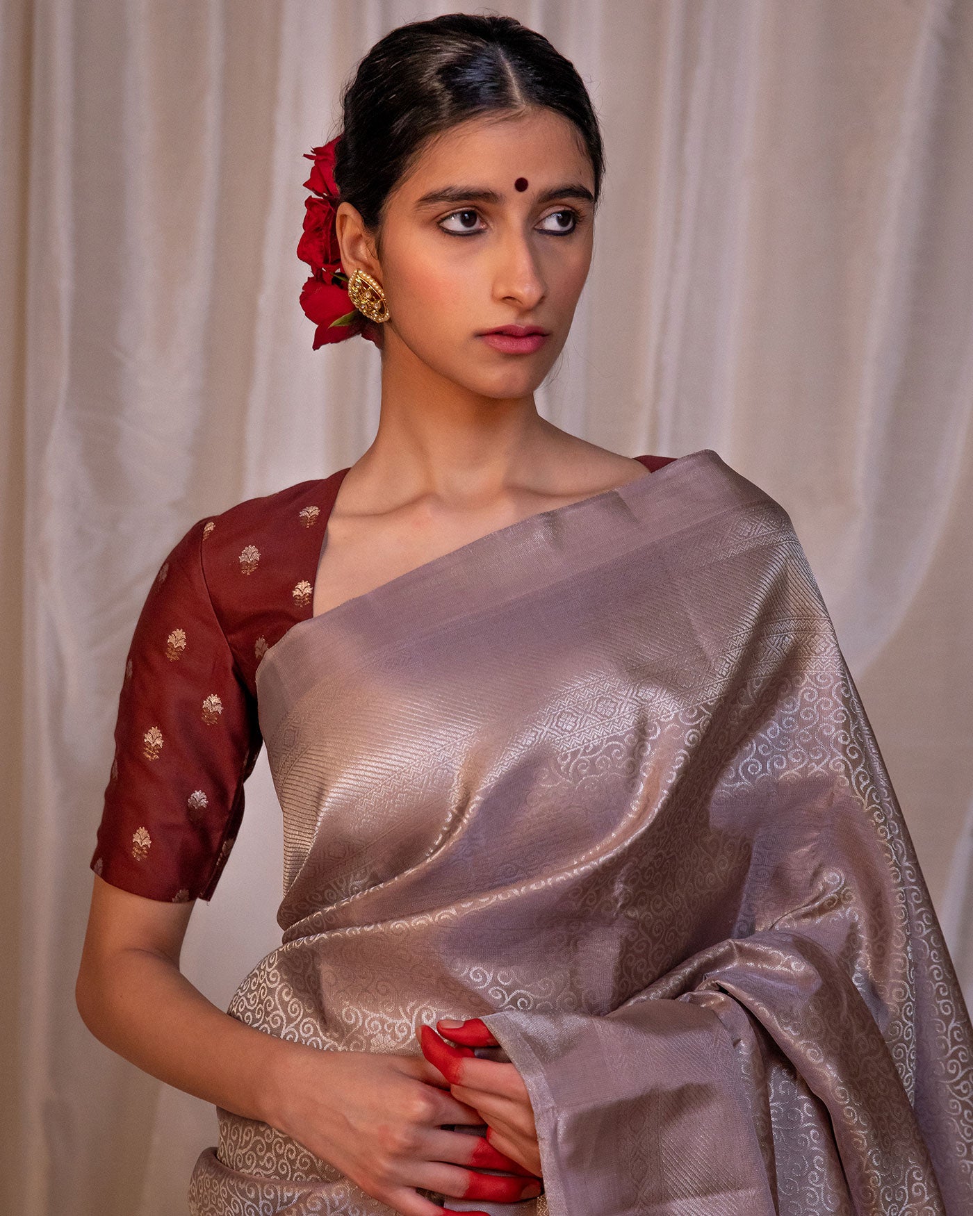 Kanchipuram Silk Saree - Itr