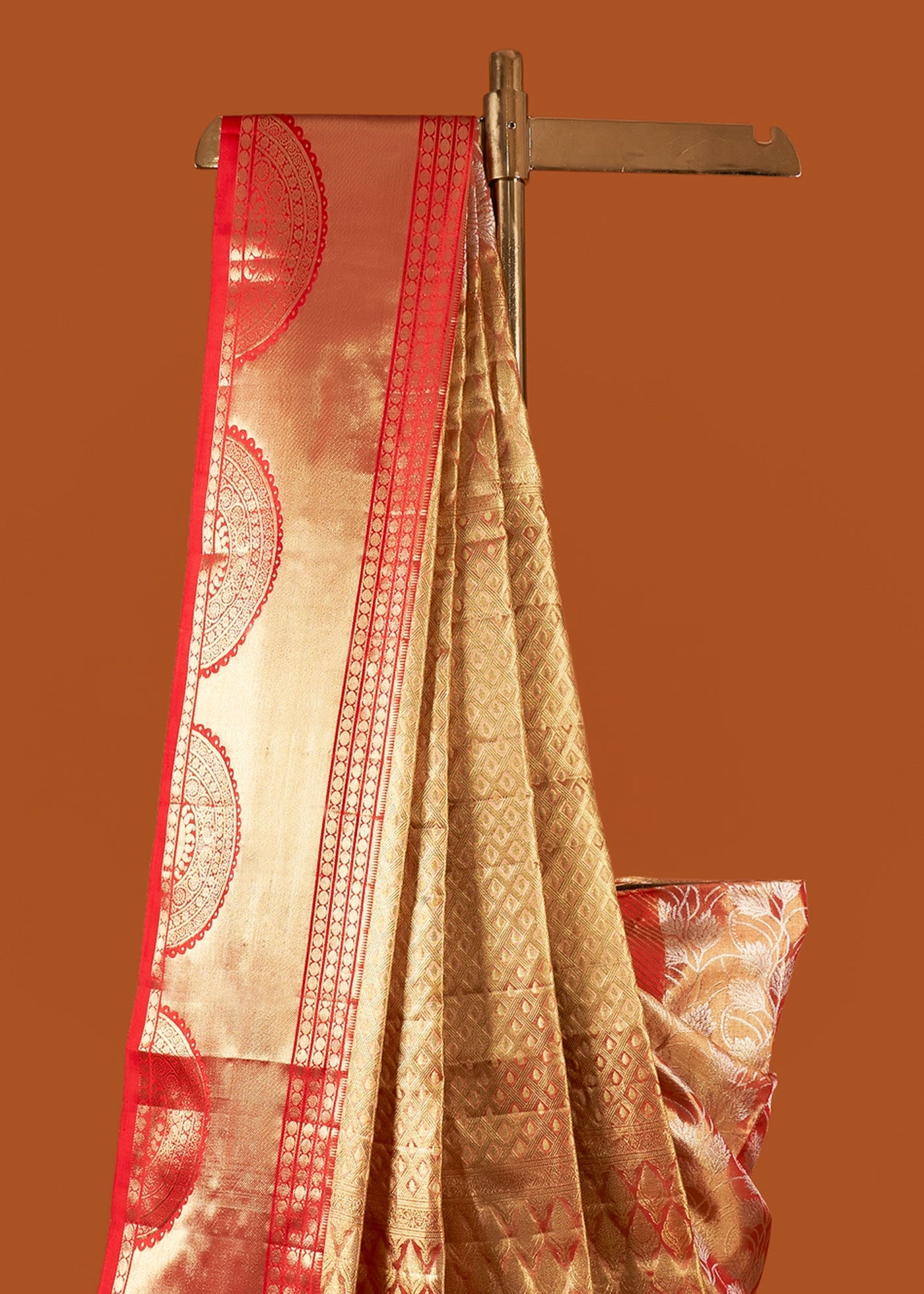 Silk Tissue Saree - Aruna