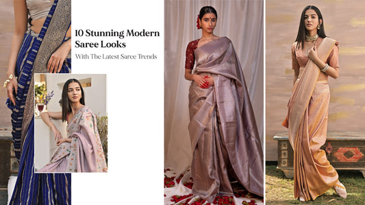 10 Trending Sarees For A Modern Saree Look