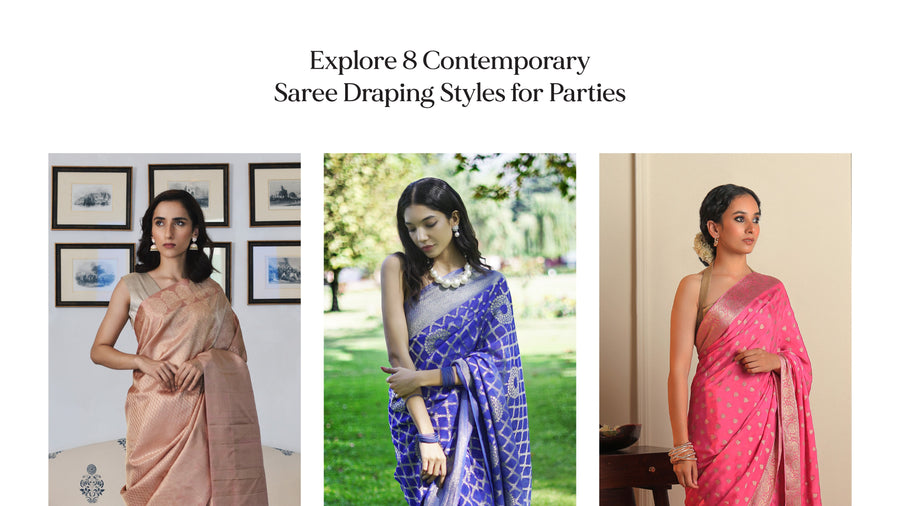8 Contemporary Saree Draping Styles To Turn Heads At The Next Party
