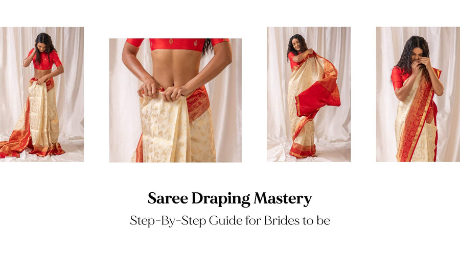 Saree Draping Mastery: Step-By-Step Guide For Brides To Be