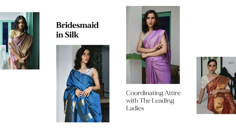Bridesmaid In Silk: Coordinating Attire With The Leading Ladies