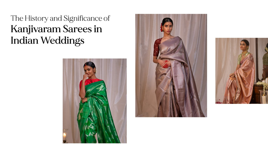 The History And Significance Of Kanjivaram Sarees In Indian Wedding