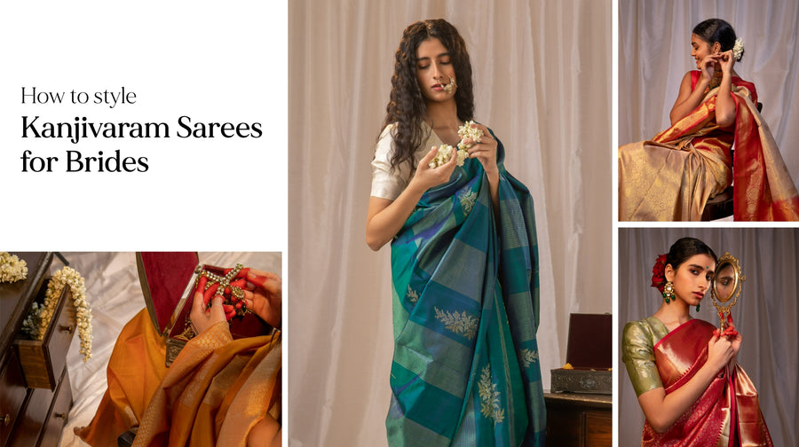 How To Style Kanjivaram Sarees For Brides?