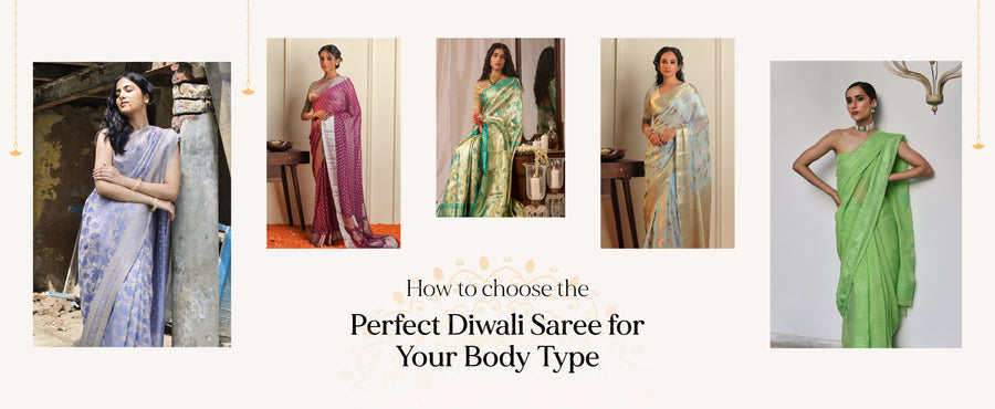 How To Choose The Perfect Diwali Saree For Your Body Type?
