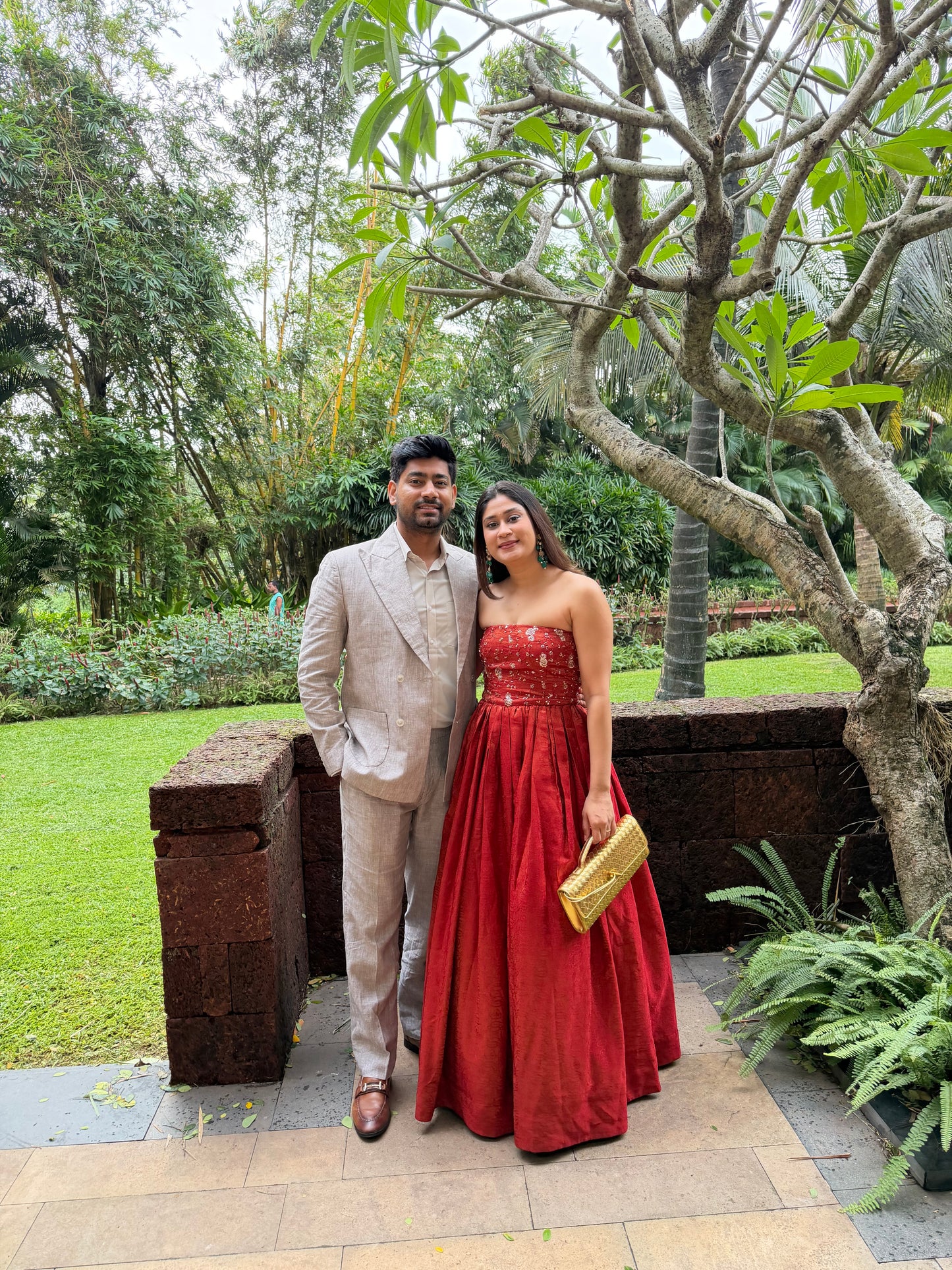 Red Ball Gown