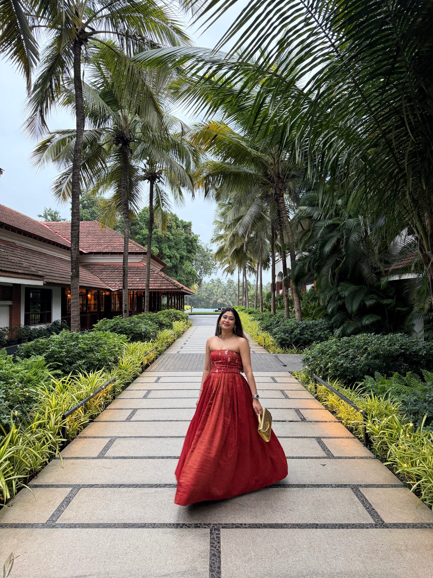 Red Ball Gown