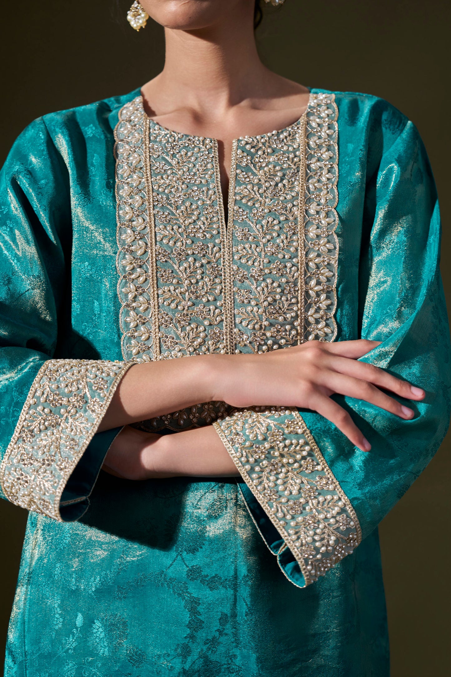 Teal Blue Co-ord Set