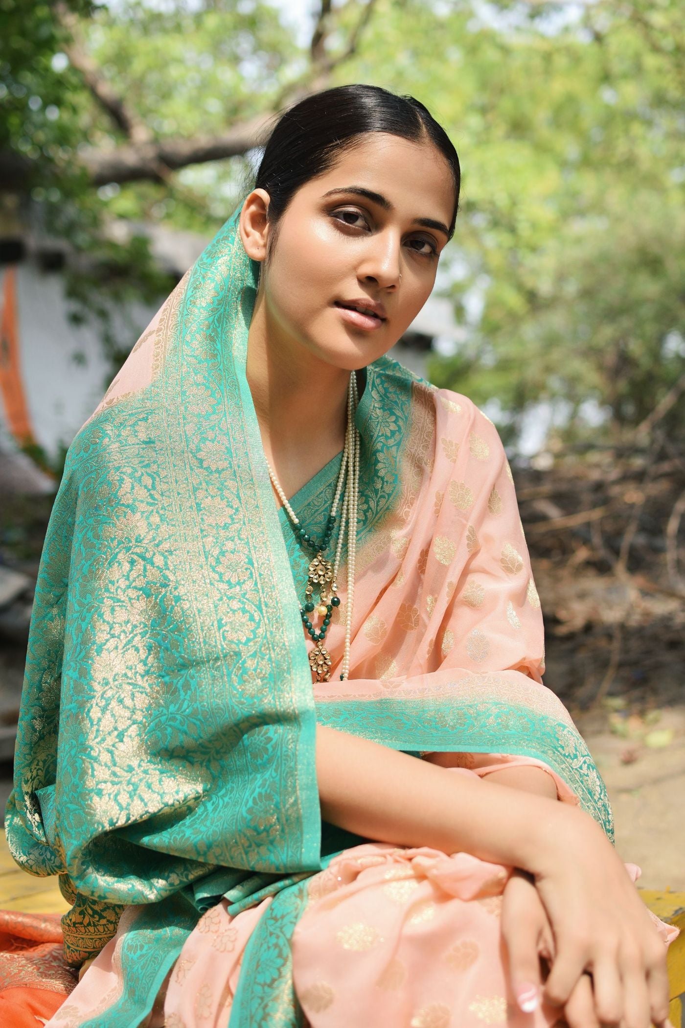 Georgette Brocade - Shringaar