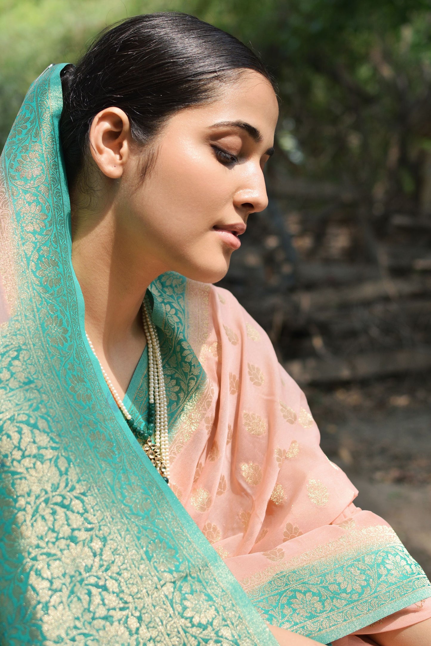Georgette Brocade - Shringaar