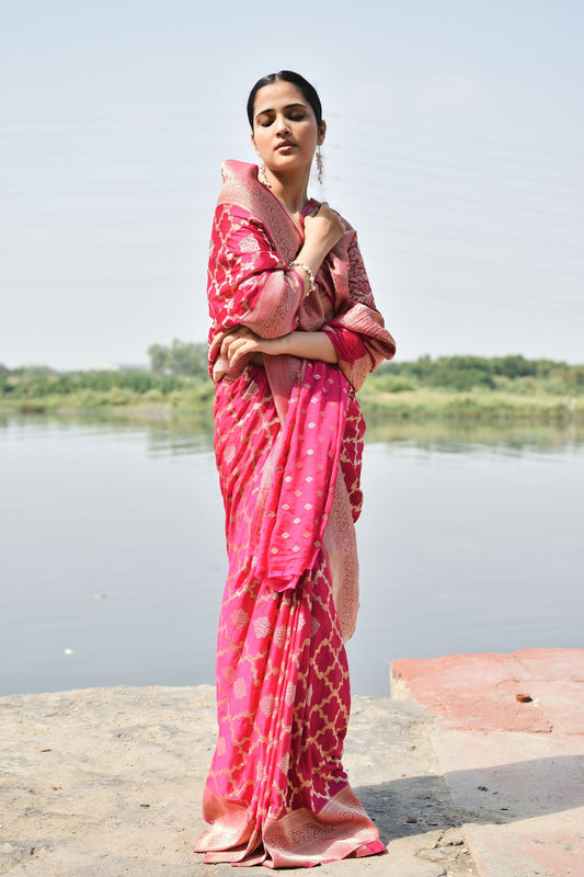Georgette Brocade - Albeli