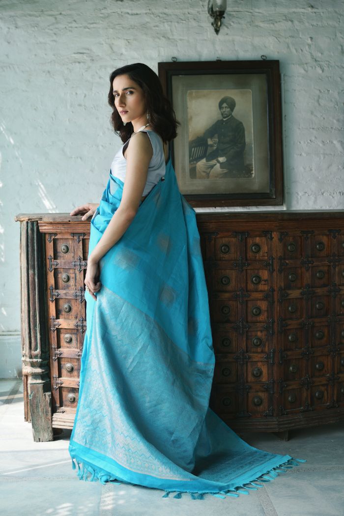 Silk Tissue Saree - Anmolratna