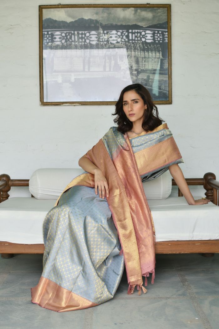 Silk Tissue Saree - Navya