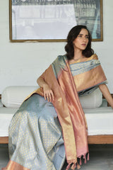 Silk Tissue Saree - Navya