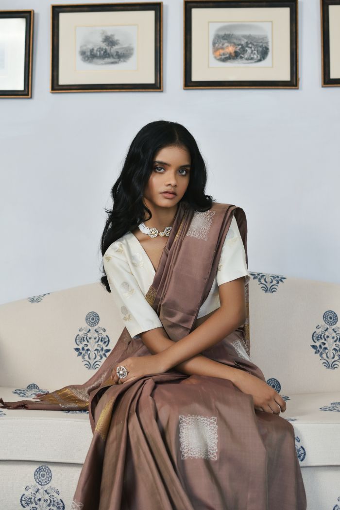 Silk Tissue Saree - Anmolratna