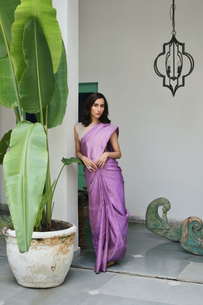 Silk Tissue Saree - Shalya