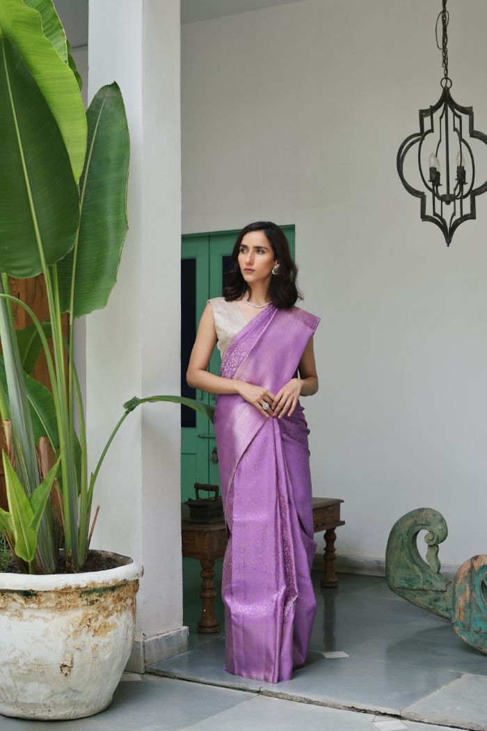 Silk Tissue Saree - Shalya