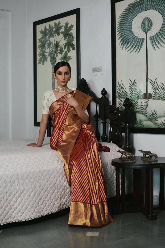 Silk Tissue Saree - Nayika