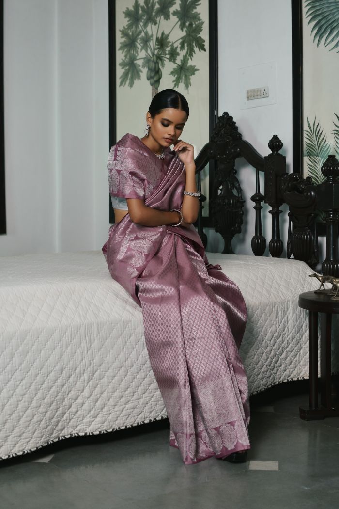 Silk Tissue Saree - Aadarshini